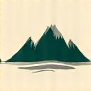 Logo for 'Fjellvern Norge' med en stilisert fjelltopp og en vernende hånd.
