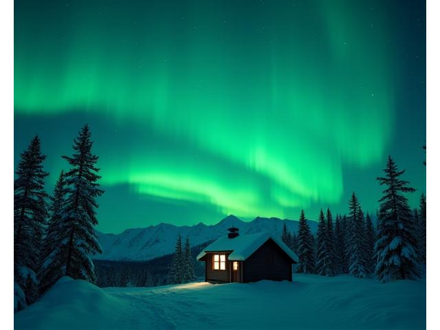 Nordlys og vintereventyr i Arktis